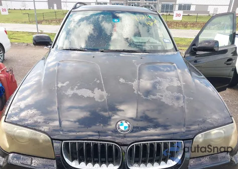 2006 BMW X3 3.0I z USA, uszkodzony, nr VIN WBXPA934X6WG91208
